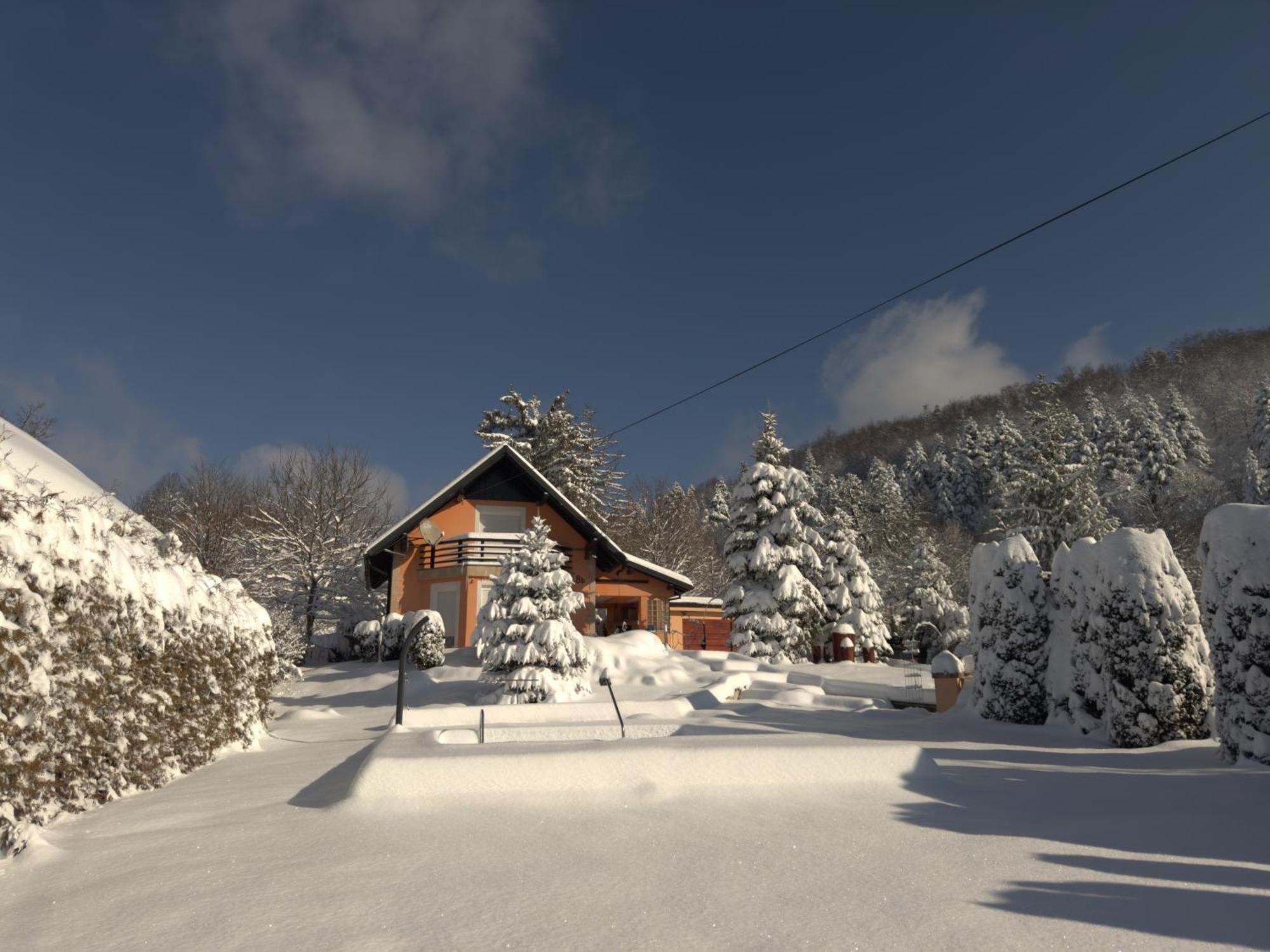Villa Tratea - With A Heated Pool Tomici エクステリア 写真